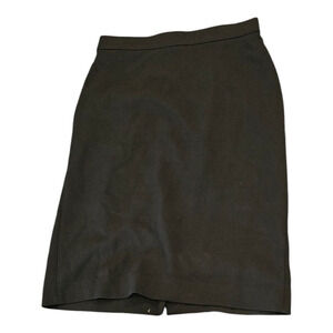 Ann Taylor Size 2 Zip Closure Black Pencil Skirt
